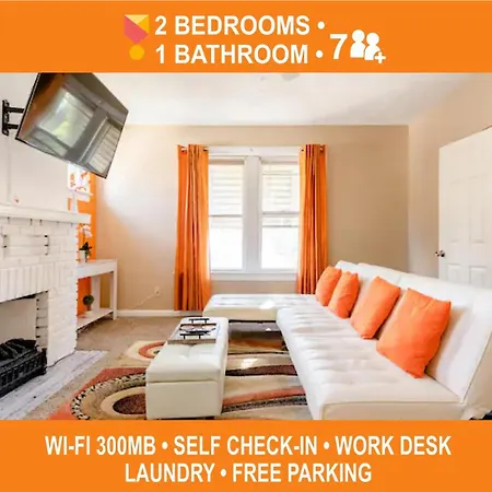 The Sunstone Retreat - Your Brooklyn Centre Haven Comfort To Explore Near Downtown With Parking, 300Mb Wifi & Self Check-In